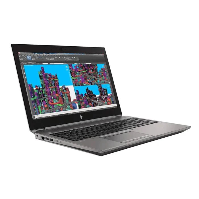 HP ZBook 15 G5 Mobile Workstation | 8th Gen Core i7-8850H Processor | 16-GB RAM | 512-GB SSD | 4-GB NVIDIA Quadro P2000 GDDR5 Graphics | 15.6" 4K UHD 2160p 60Hz IPS Anti-Glare Display | B&O Play Audio | Backlit Keyboard | TPM 2.0 | Windows 11 Pro |