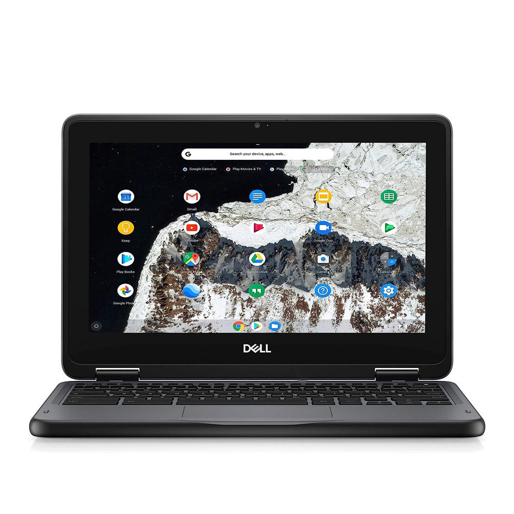 Dell Chromebook 3100 | Intel Celeron Processor | 4GB Ram | 32GB Storage | Playstore Supported | 360 Rotatable | 11.6″ Touch screen Display | Chromebook
